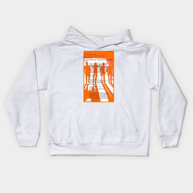 Clockwork Orange Kids Hoodie by Taylor'd Designs